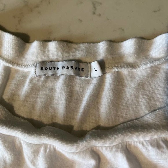 South Parade "Sunday Mimosas" Graphic Long Sleeve T-Shirt - Picture 3 of 5